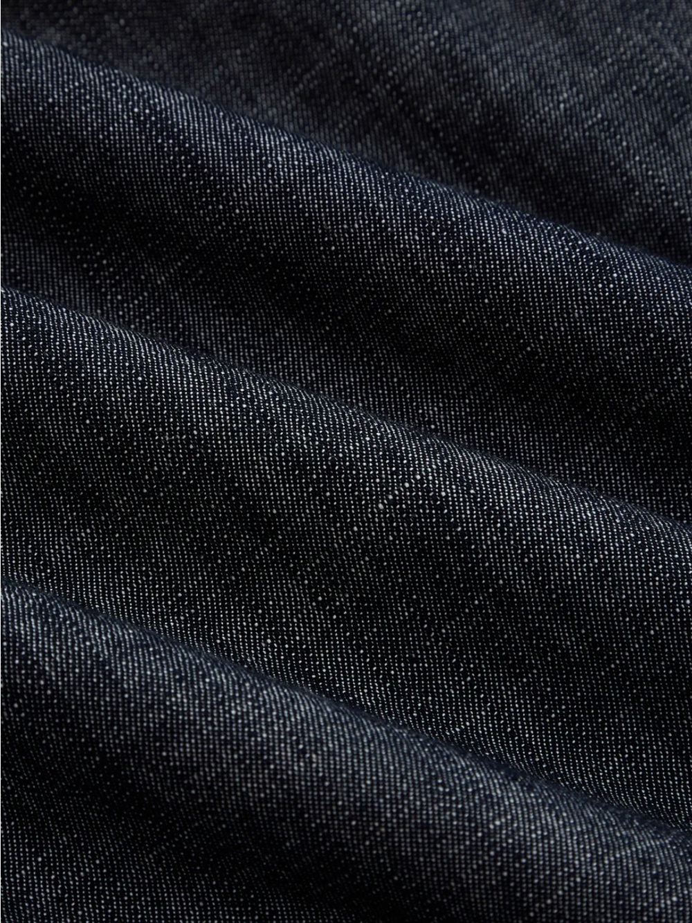 Commense Cotton/Linen Dark Denim Midi Dress with Button Front Small - Picture 5 of 5
